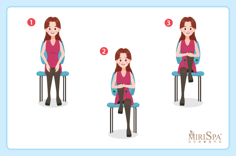 腰酸背痛大肚腩？OL必學7個椅上運動+1個保養大法